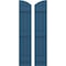 Ekena Millwork Americraft 3-Board (3 Batten) Wood Joined Board-n-Batten Shutters w/Ellipt Top, ARW401BE311X77HBH, PR ARW401BE311X77HBH - alternate 1